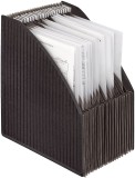 Veloflex® Stehsammler - 255 x 320 x 40 mm, 23 Fächer, PP, schwarz textilverstärkte Kanten schwarz