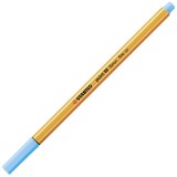 STABILO® Fineliner - point 88 - Neonfarbe, leuchtfarbenblau Fineliner neonblau 0,4 mm