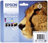 Epson Original Epson Tintenpatrone MultiPack Bk,C,M,Y (C13T07154012,T0715,T07154012) Original