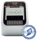 Brother Etikettendrucker QL-800 Etikettendrucker schwarz/grau
