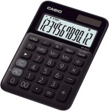 Casio® Tischrechner MS-20 - Solar-/Batteriebetrieb, 12stellig, LC-Display, schwarz Tischrechner