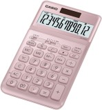 Casio® Tischrechner JW-200 - Solar-/Batteriebetrieb, 12stellig, LC-Display, pink Tischrechner pink