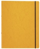 Pagna® Ringbuch Pressspan - A4, 2-Ring, Ring-Ø 16mm, Gummizug, gelb Ringbuch A4 gelb 2 16