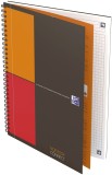 Oxford Notebook Connect - Collegeblock, B5, kariert, 80 Blatt, Hardcover, 4 Eckmarkierungen zum scannen
