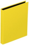 Pagna® Ringbuch Basic Colours - A5, 4-Ring, Ring-Ø 25mm, gelb Ringbuch A5 gelb 4 25