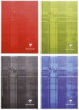 Clairefontaine Notizbuch - A5, 96 Blatt, blanko, farbig sortiert Kladde blanko A5 96 90 g/qm