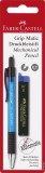 FABER-CASTELL Druckbleistift GRIP-MATIC - 0,7 mm, B, blau, 12 Feinminen auf Blisterkarte blau 0,7 mm
