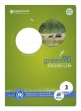 Staufen® green Heft - LIN3, A5, 16 Blatt, 90 g/qm, 14 Doppellinien Heft A5 90 g/qm 16 Blatt