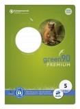 Staufen® green Heft LIN5 - A5, 16 Blatt, 90 g/qm, kariert sortiert - Motivwahl nicht möglich Heft