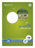 Staufen® green Heft LIN10 - A5, 16 Blatt, 90 g/qm, kariert mit Rand Heft 10: 5 mm kariert / Rand A5