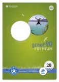 Staufen® green Heft LIN28 - A4, 16 Blatt, 90 g/qm, kariert mit Randlinien Heft A4 90 g/qm 16 Blatt