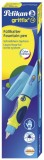 Pelikan® griffix® Füllhalter Stufe 4 - Feder A, neonblau fresh Füllhalter Rechtshänder A