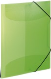 Herma 19520 Gummizugmappe - A3, PP transluzent, hellgrün Mindestabnahmemenge - 3 Stück. hellgrün