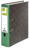 Q-Connect® Wolkenmarmor-Ordner - A4, 80 mm, grün Ordner A4 80 mm grün