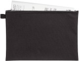 Veloflex® Bank- / Transporttasche - für A4, Stoff, schwarz Reißverschlusstasche schwarz Stoff