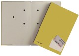 Pagna® Unterschriftsmappe Color - 20 Fächer, PP kaschiert, gelb Unterschriftsmappe 20 gelb 240 mm