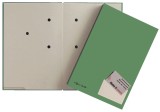 Pagna® Unterschriftsmappe Color - 20 Fächer, PP kaschiert, grün Unterschriftsmappe 20 grün