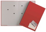 Pagna® Unterschriftsmappe Color - 20 Fächer, PP kaschiert, rot Unterschriftsmappe 20 rot 240 mm