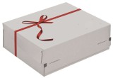 ColomPac® Geschenkbox Exklusiv - small, weiß Geschenkschachtel Selbstklebeverschluss weiß 128 g