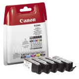 Canon Original Canon Tintenpatrone MultiPack 2x Bk + 1x C,M,Y (2078C005,2078C005AA,PGI-580CLI581CMYK)