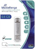 MediaRange USB Stick 3.1 Kombo-Speicherstick, mit USB Type-C Stecker - 64 GB USB Stick 64 GB