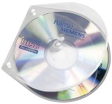 Veloflex® CD/DVD-Hüllen - Hardbox zum Abheften, 10 Stück CD/DVD Hüllen Hardbox für 1 CD/DVD