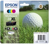 Epson Original Epson Tintenpatrone MultiPack Bk,C,M,Y High-Capacity (C13T34764010,T347640,34XL,T3476,T34764010)