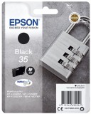 Epson Original Epson Tintenpatrone schwarz (C13T35814010,T358140,35,T3581,T35814010) Original 16