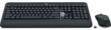 Logitech Wireless Combo MK540 - Tastatur-Maus-Set, kabelbos Tastatur schwarz USB kabellos 45,7 cm