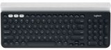 Logitech Tastatur K780 Multi-Device - Wireless, Unifying, Bluetooth, QWERTZ Tastatur kabellos 38 cm