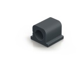 Durable Kabel-Clip CAVOLINE® CLIP PRO 1 - 20 x 21 x 16 mm, graphit, Kunststoff, 6 Stück Kabel-Clip