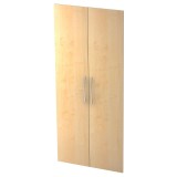 Hammerbacher Paar Türen - 5OH BM Ahorn Einfache Selbstmontage Schranktüren ahorn 79 x 184 x 16 cm