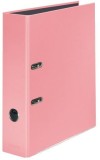 Falken Ordner Pastell Color - A4, 8 cm, pink Ordner A4 80 mm pink Pappe - Glanzkaschiert