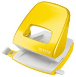 Leitz 5008 Bürolocher NeXXt - 30 Blatt, gelb metallic Locher 30 Blatt gelb metallic 3 mm 80 mm 2