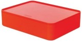 HAN SMART-ORGANIZER ALLISON Utensilienbox mit Innenschale und Deckel - snow white/cherry red