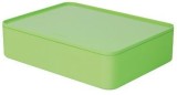 HAN SMART-ORGANIZER ALLISON Utensilienbox mit Innenschale und Deckel - snow white/lime green