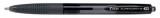 Pilot Druckkugelschreiber Super Grip G - XB 0,6 mm, schwarz gummierte Griffzone Kugelschreiber