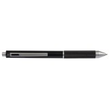 ONLINE® Kugelschreiber Multi-Pen 4 in 1 - M, black Kugelschreiber black blau M D1-Standardmine