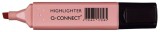 Q-Connect® Textmarker - ca. 2 - 5 mm, pastell pink Textmarker pastell pink ca. 2 - 5 mm