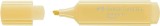 FABER-CASTELL Textmarker TL 46 Pastell - vanille Textmarker vanille ca. 1 - 5 mm Keilspitze