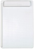 Maul Schreibplatte MAULgo - A4, weiß Klemmbrett weiß für A4 bruchsicherer Kunststoff 8 mm 16 mm