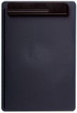 Maul Schreibplatte MAULgo - A4, schwarz Klemmbrett schwarz für A4 bruchsicherer Kunststoff 8 mm