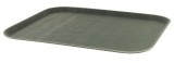 Tablett - 35,5 x 45,5 cm, schwarz, rutschfest Serviertablett 35,5 x 45,5 cm