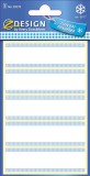 Avery Zweckform® Z-Design 59375, Tiefkühl-Etiketten, 5 Bogen/25 Etiketten Küchen-Etikett Papier