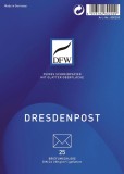 DFW Briefumschlag DresdenPost - DIN C6, gefüttert, 80 g/qm, 25 Stück Briefumschlag ohne Fenster C6