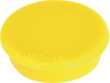 Franken Magnet - Ø13mm, 100 g, gelb Magnet gelb Ø 13 mm 10 Stück 100 g