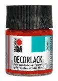 Marabu Decorlack Acryl - Kirschrot 031, 50 ml Decorlack kirschrot 50 ml