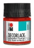 Marabu Decorlack Acryl - Geranie 230, 50 ml Decorlack geranie 50 ml