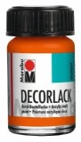 Marabu Decorlack Acryl - Orange 013, 15 ml Decorlack orange 15 ml