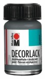 Marabu Decorlack Acryl - Grau 078, 15 ml Decorlack 15 ml grau